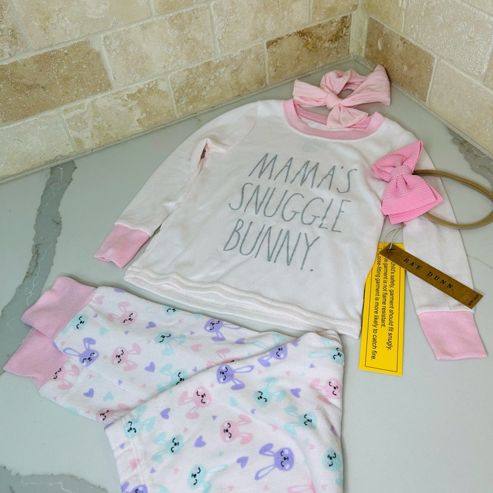 Toddler girl Rae Dunn pajama’s; sz. 4T